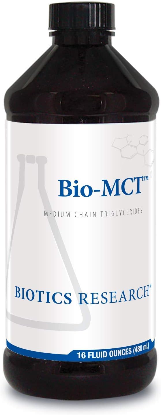 Biotics Research Bio MCT Brain Fuel: Pure Energy with Medium Chain Triglycerides - 16oz
