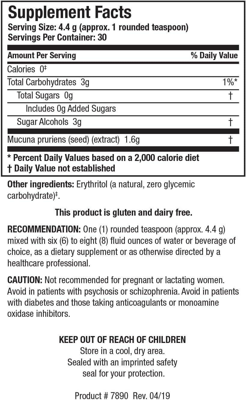 Biotics Research DopaTropic Powder: Mucuna Pruriens for Neurotransmitter Health & Cognitive Function, 5oz