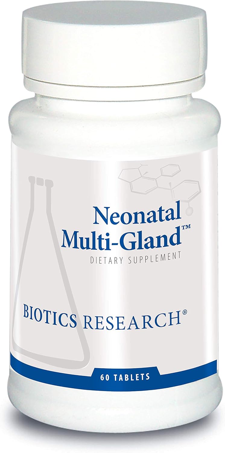 Biotics Research Neonatal Multi-Gland™ 60Tabs, Broad Spectrum Therapy with Mixed Organs and Glandular Concentrates