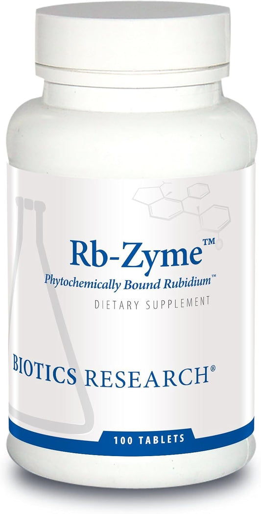 Biotics Research Rb Zyme: Whole Food Rubidium Tablets for Glandular Health