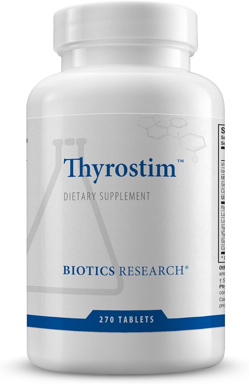 Biotics Research Thyrostim™ - Support Healthy Thyroid Hormones, Metabolism & Digestion with 270 Tablets
