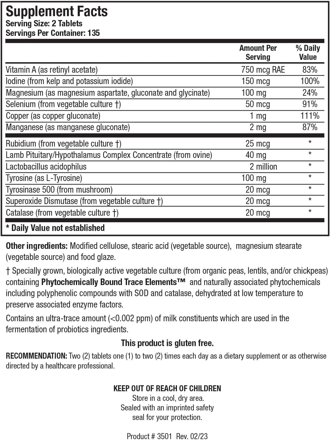 Biotics Research Thyrostim™ - Support Healthy Thyroid Hormones, Metabolism & Digestion with 270 Tablets