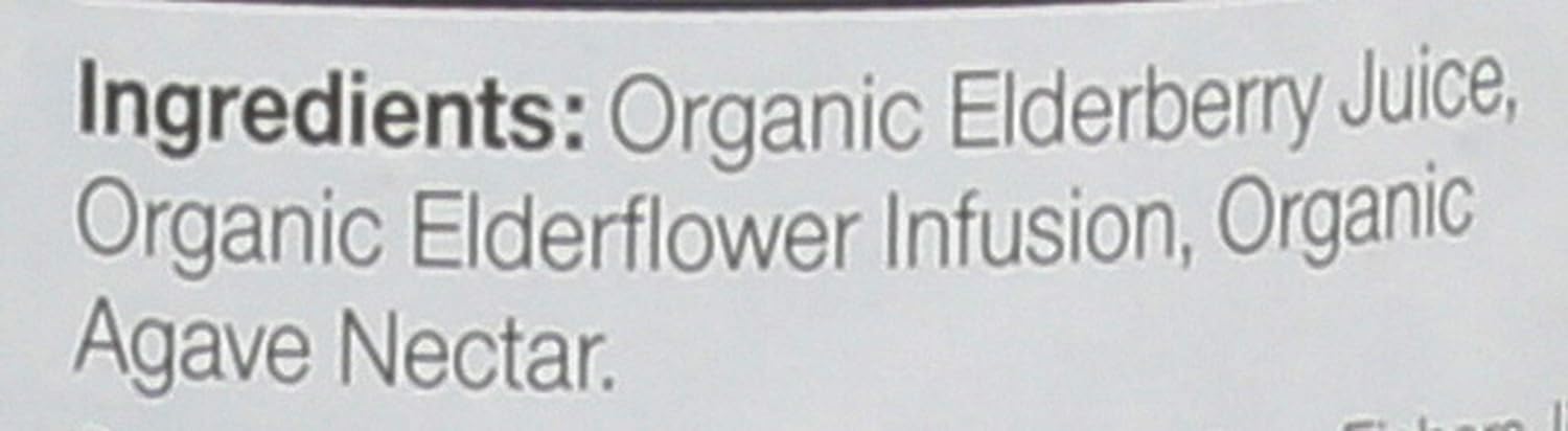Biotta Naturals Elderberry Juice - 16.9 oz Bottle - Organic Immune Support Drink