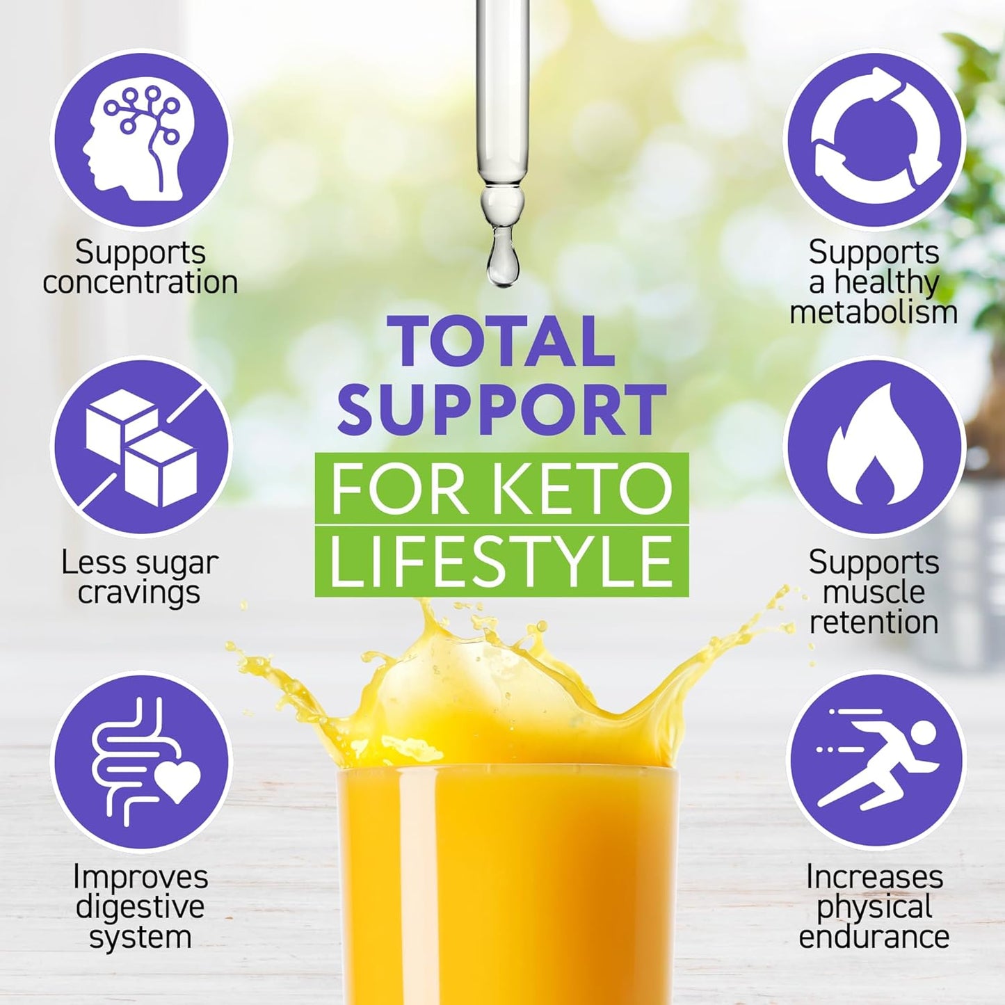 Black Currant Seed Oil Extract and Keto Drops - Natural Keto Liquid Supplement - Advanced Ketones Formula - Made in USA - 2 fl oz