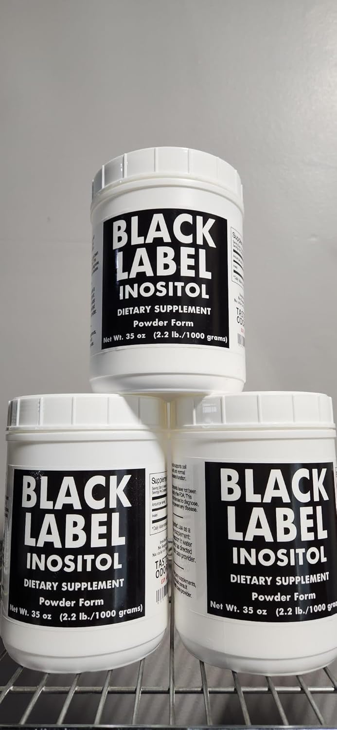 Black Label Inositol Powder - 2.19 Pound - High Quality Supplement