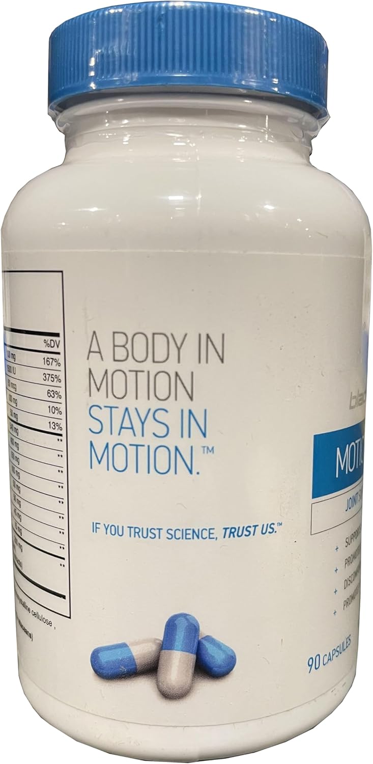 Blackfish5 Motion 5 - Glucosamine Chondroitin MSM Supplement - 90 Capsules for Joint Health
