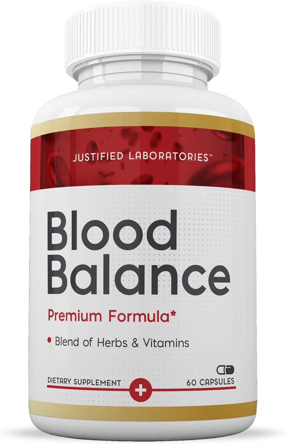 Blood Balance Advanced Formula 620MG Supplement Pills (3 Pack, 180 Capsules) by Justified Laboratories