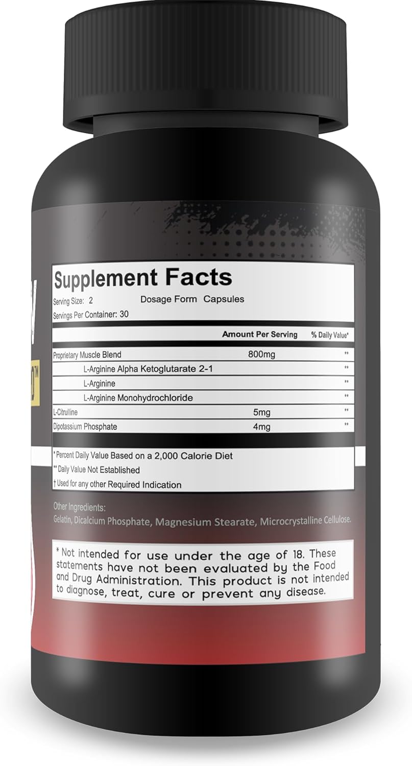Blood Flow Savage Pro Capsules - Natural Men's Supplement for Healthy Circulation and Increased Blood Flow