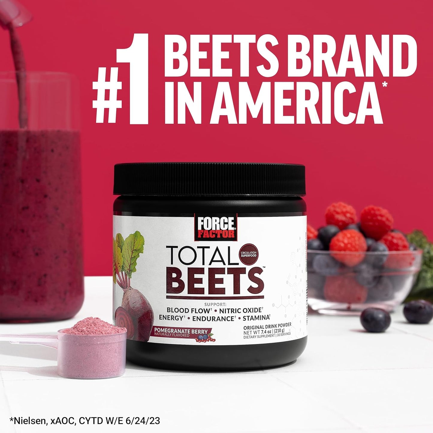 Blood Pressure Support with Grape Seed Extract and Non GMO Beet Root Powder - 120 Count for Heart Health & Circulation