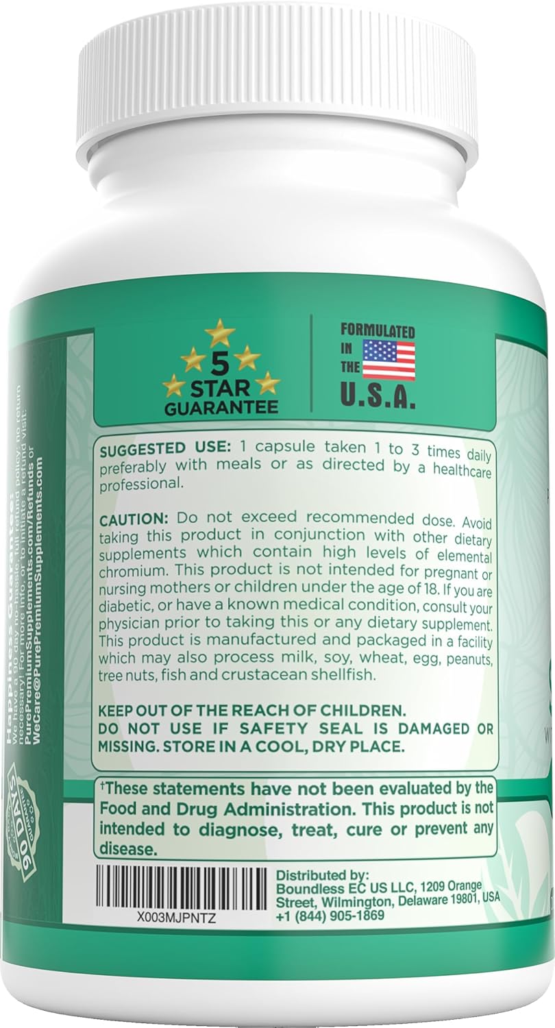 Blood Sugar Support Capsules - Cinnamon, Bitter Melon, Mulberry, Zinc, Biotin, Vitamin C - 120 Count - Maintain Healthy Blood Sugar Levels
