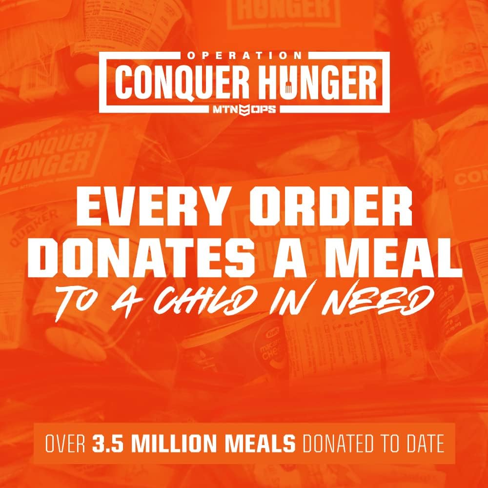 Blue Raspberry MTN OPS Yeti Monster Pre-Workout Powder Energy Drink - 30 Servings