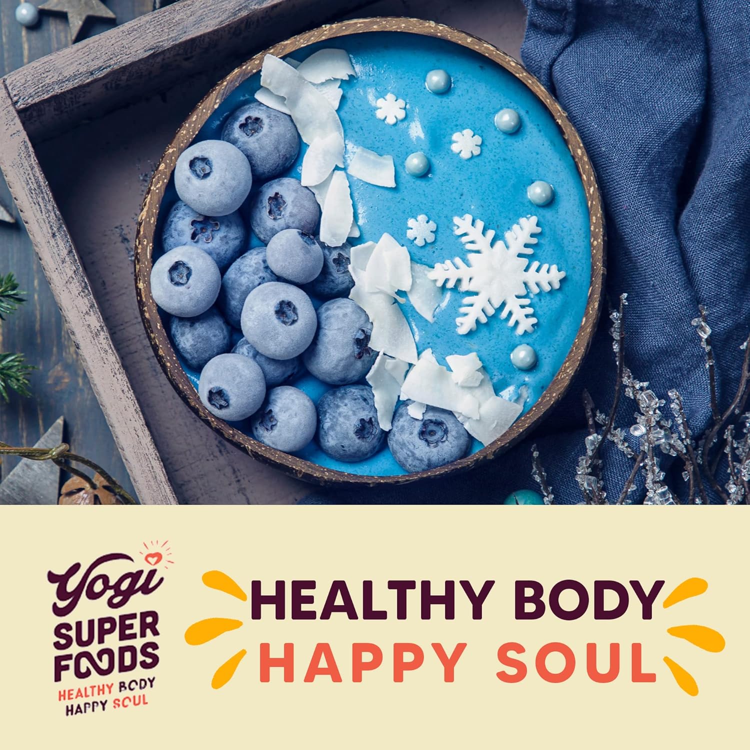 Blue Spirulina Powder: Superfood Plant Rich in Protein for Immune Support, Energy, and Natural Food Coloring - 5 oz Bag