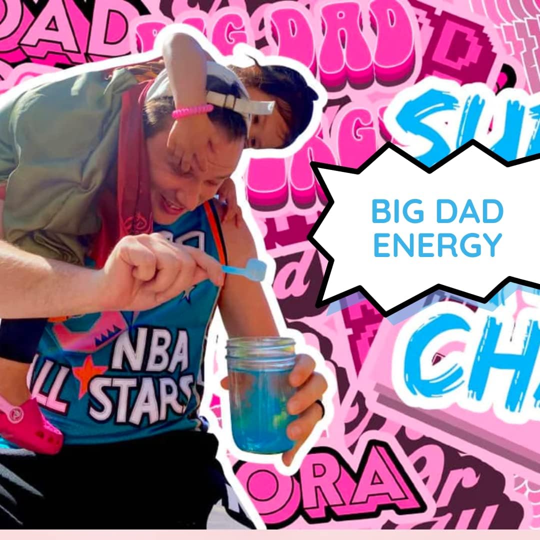 Blue Yum DADORALL Nootropic Powder for Energy and Focus - 200mg Caffeine - No Sugar Focus Energy Drink Mix - 5g Per Scoop - 5.29 Ounces - 30 Servings