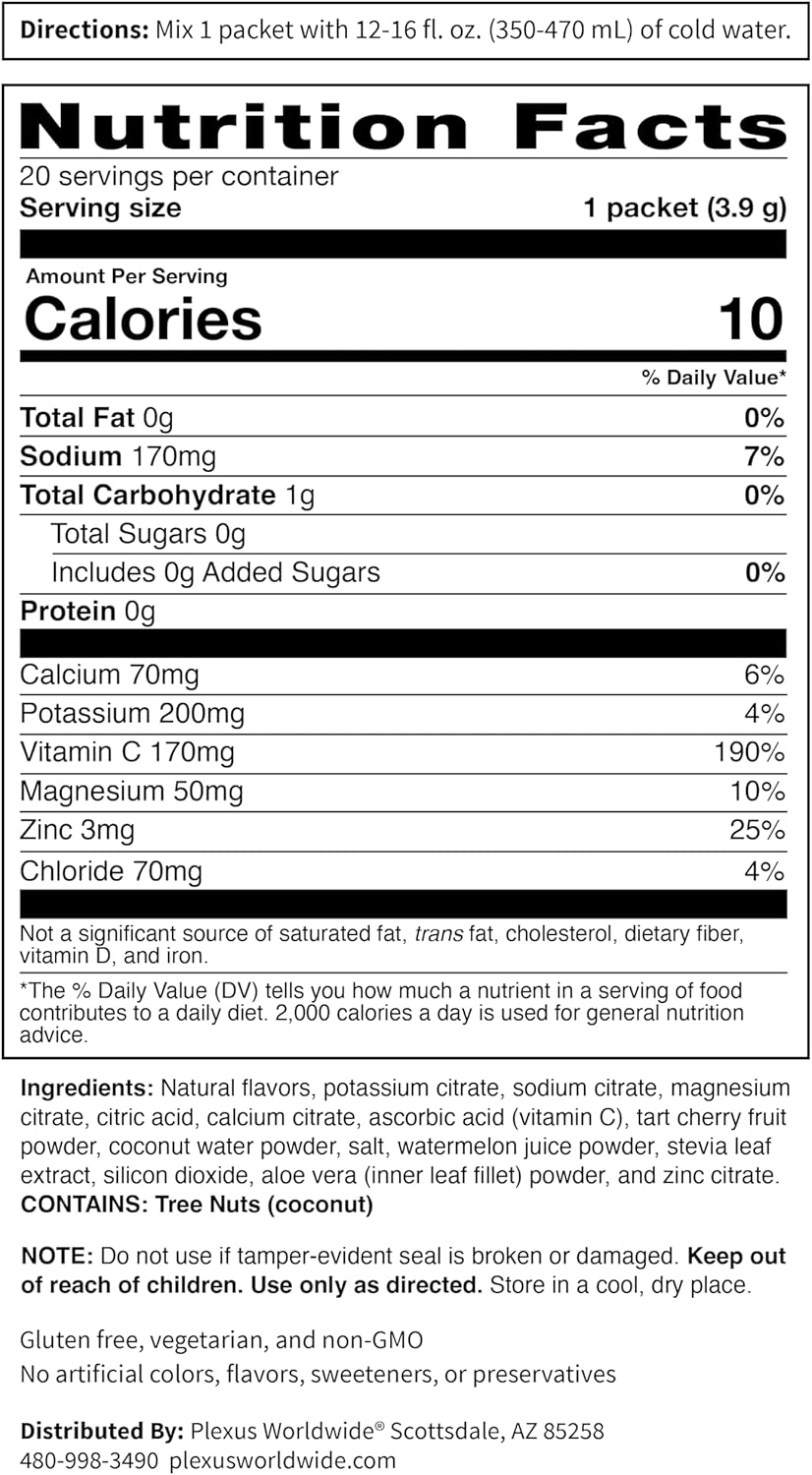 Blueberry Acai Plexus Hydrate® for Optimal Hydration and Wellness