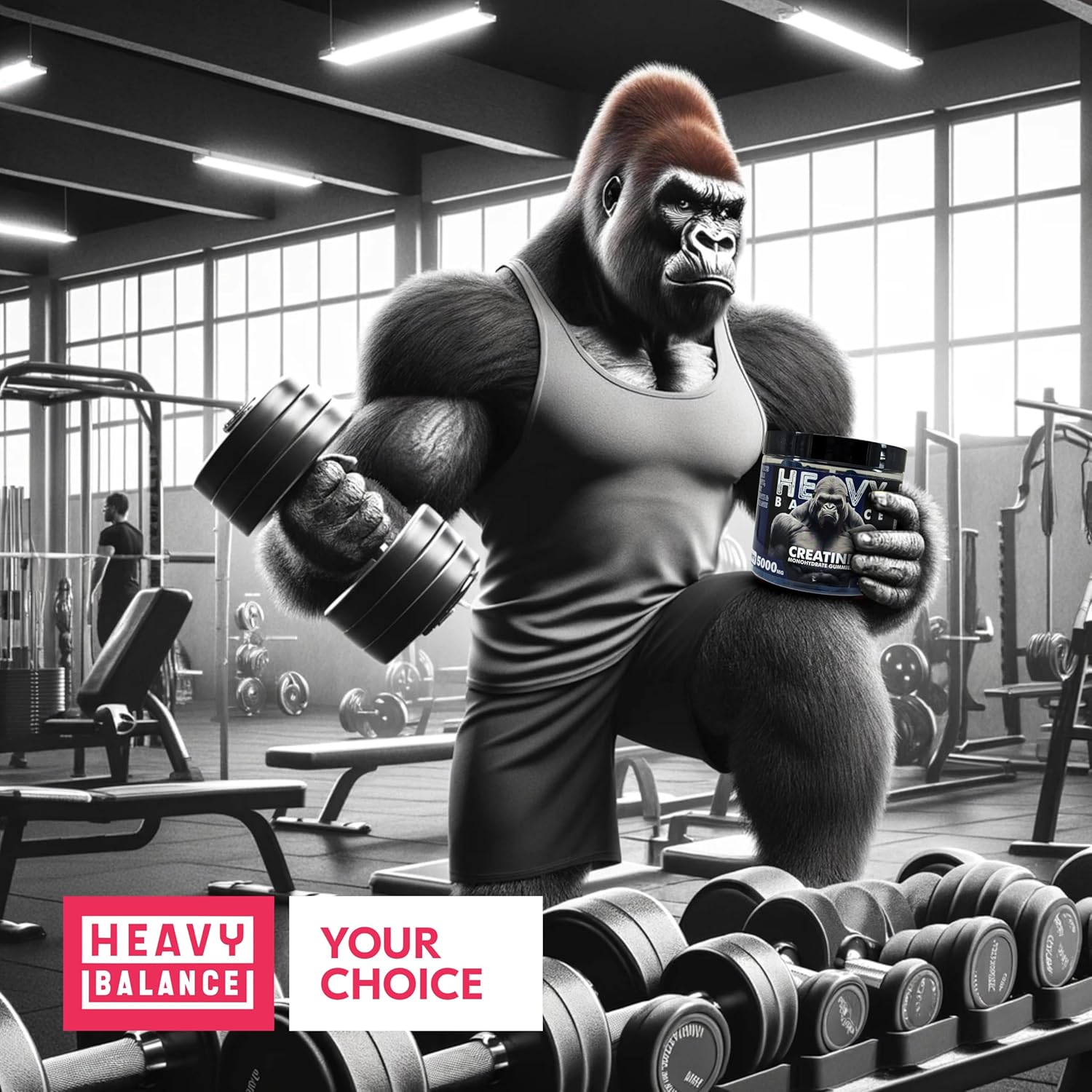 Blueberry Flavored Creatine Monohydrate Gummies - 5g Chewable Cubes (120 Pack)