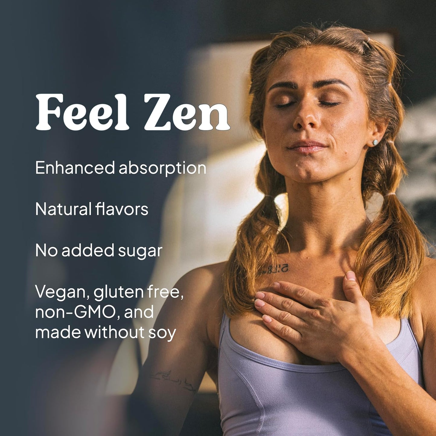 Blueberry Flavored Magnesium Powder Supplement for Relaxation Support - High Absorption, Vegan, Gluten Free - 40 Servings, 9 oz