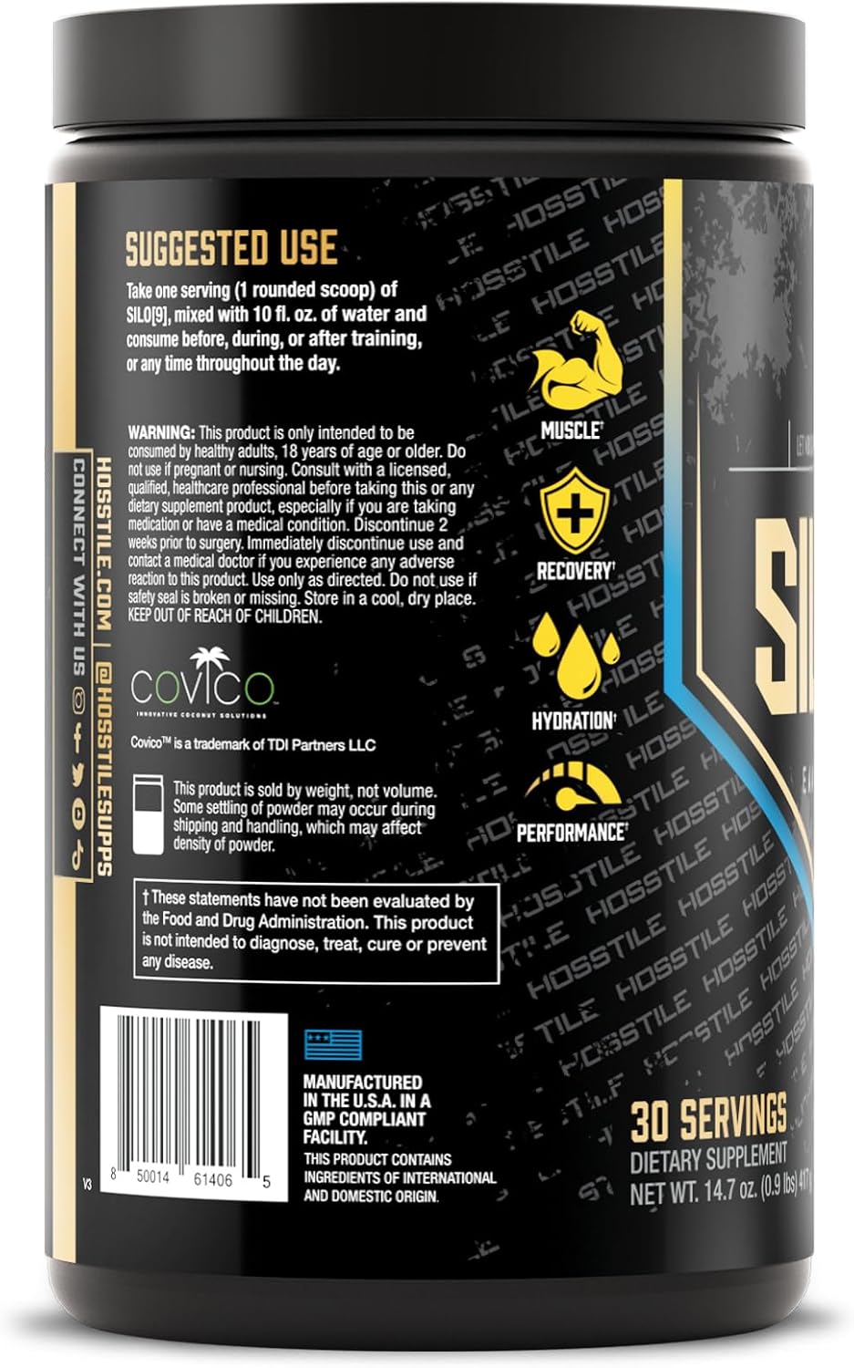 Blueberry Lemonade Amino Acids Powder with Electrolyte Support for Muscle Recovery - 30 Servings