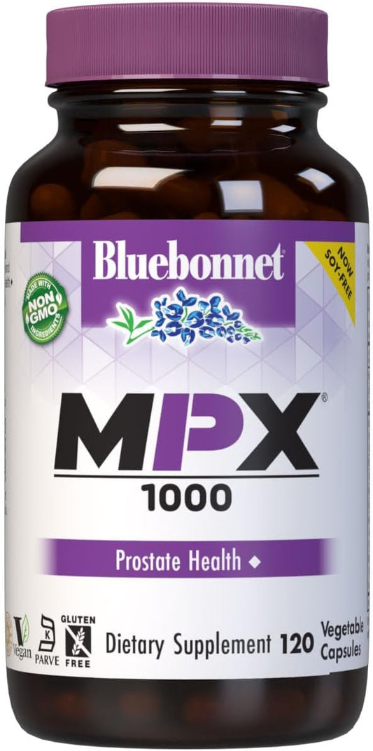 BlueBonnet MPX 1000 Prostate Health Supplement, 120 Capsules