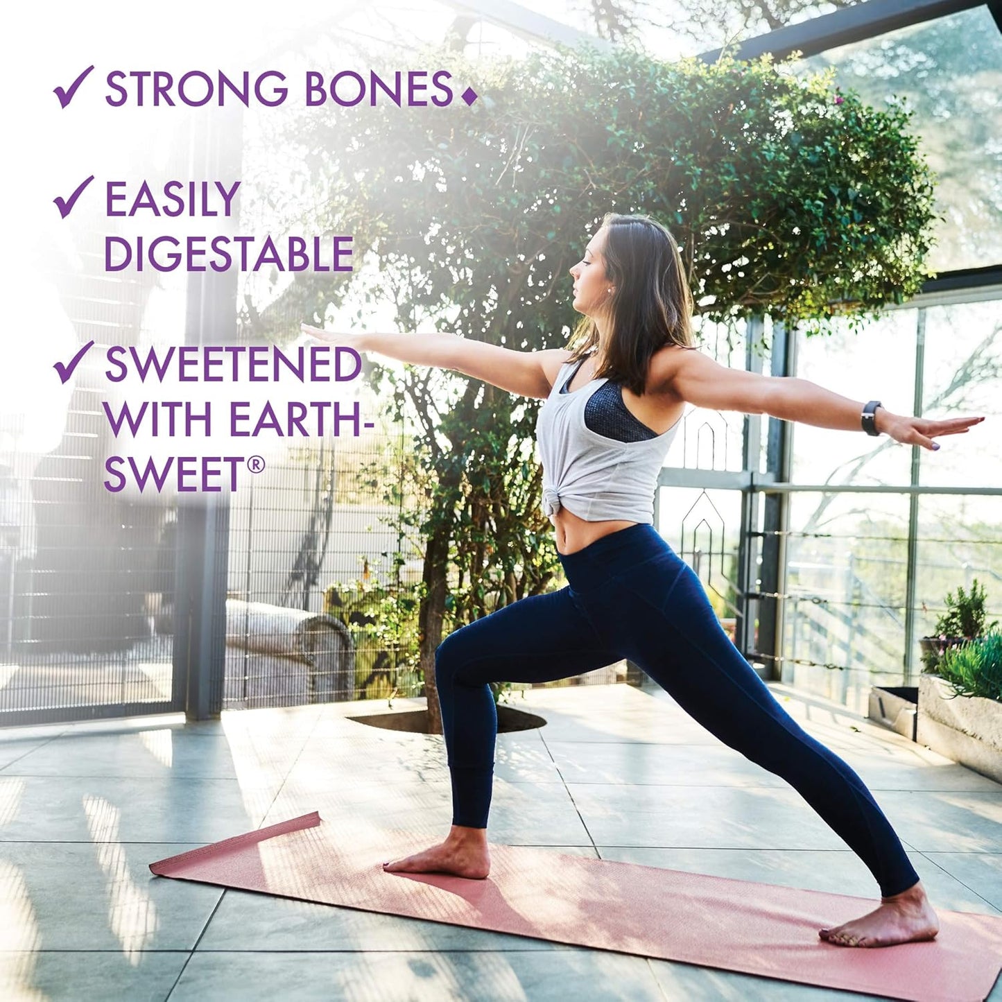 Bluebonnet Nutrition Calcium Magnesium with Vitamin D3 Earthsweet Chewable Tablets for Bone Health & Muscle Relaxation, Soy-Free, Gluten-Free, Kosher, Dairy-Free - 90 Orange Vanilla Tablets