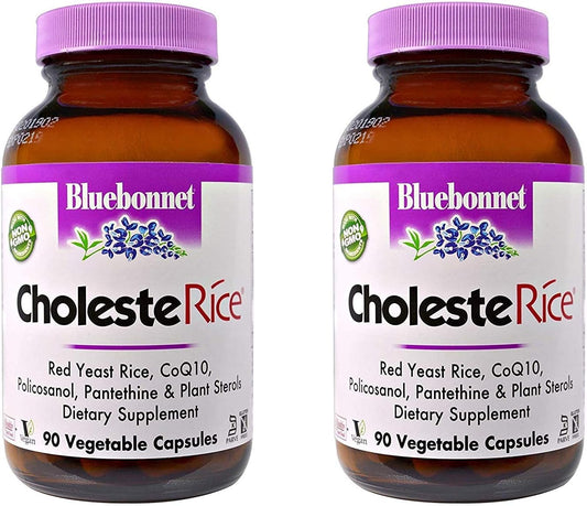 Bluebonnet Nutrition CholesteRice 90 Veggie Capsules - Pack of 2
