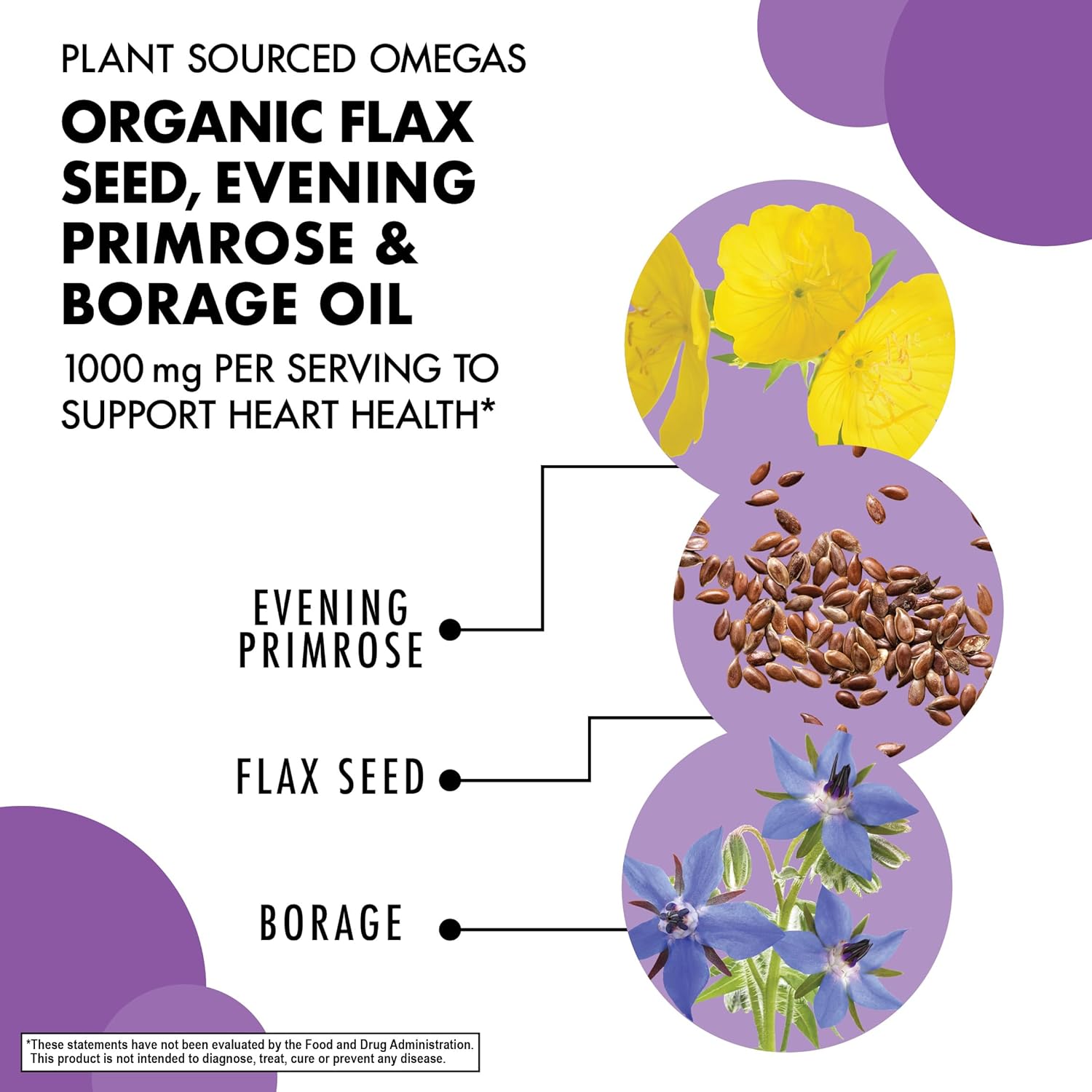 Bluebonnet Nutrition Plant Based Omega 3-6-9 Softgels - Heart Health Support - Cold Pressed Oil - Non-GMO, Vegan - Gluten, Soy, Milk Free - 90 Servings