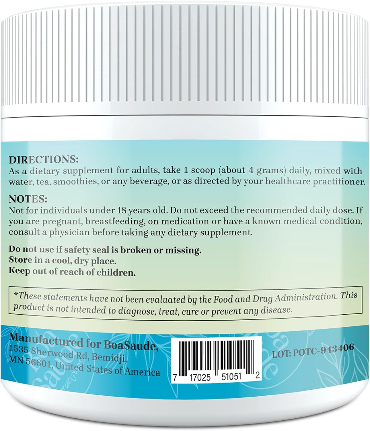 BoaSaude Urolithin A Powder Supplement - 4.23 OZ - Boost Your Health