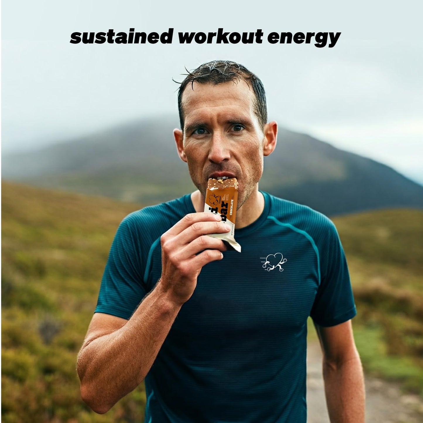 Bobby's Obi Bar Sampler Pack - All Natural Protein and Oat Fiber Bars | Meal Bar for Heart and Gut Health | Low Glycemic | 6 Chocolate & 6 Blueberry Bars with Almond Chunks | Soy and Dairy Free | 2.4oz, 12 Pack
