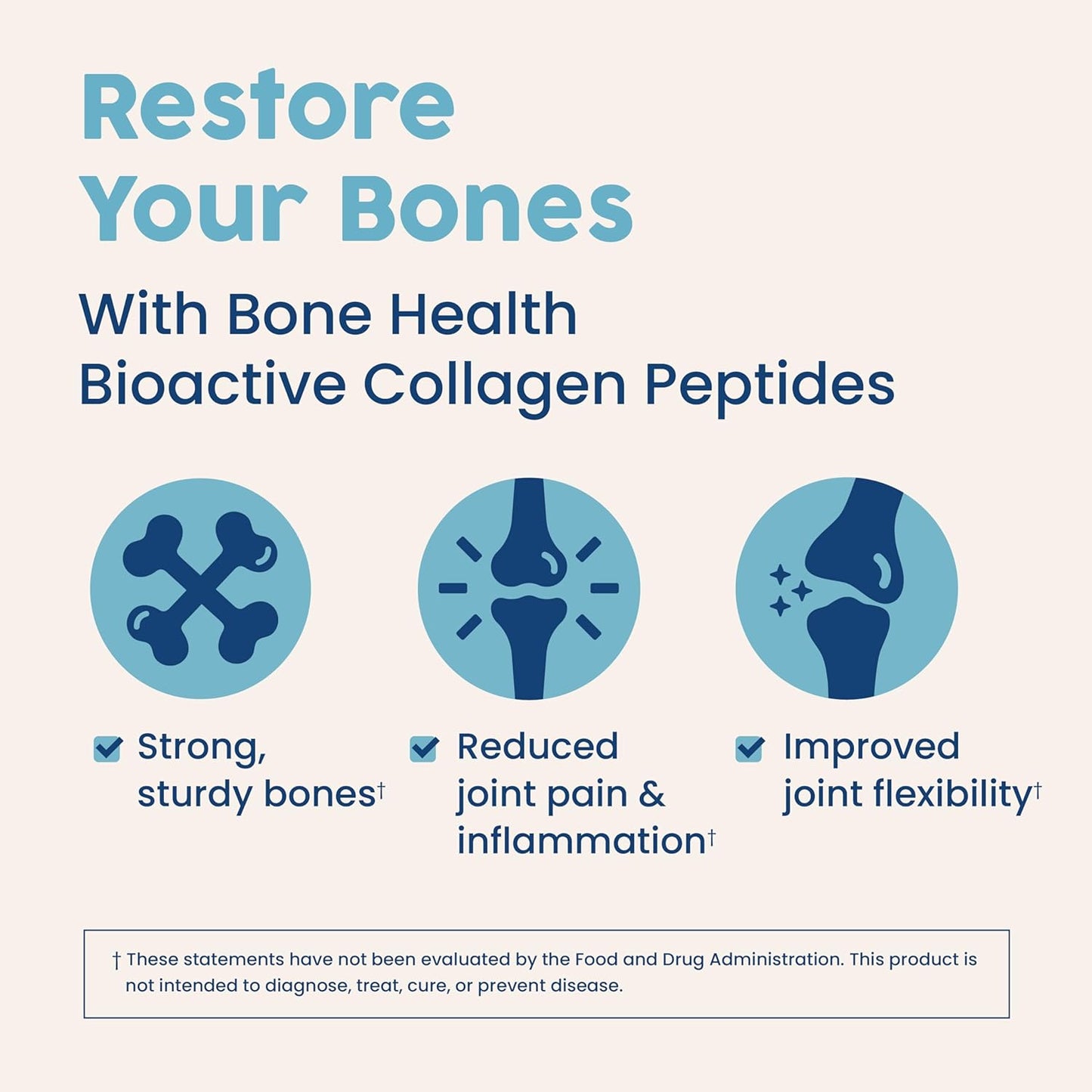 Bone Health Collagen & Probiotic Duo Pack - NativePath Probiotic 45 for Gut Health & Strong Bones