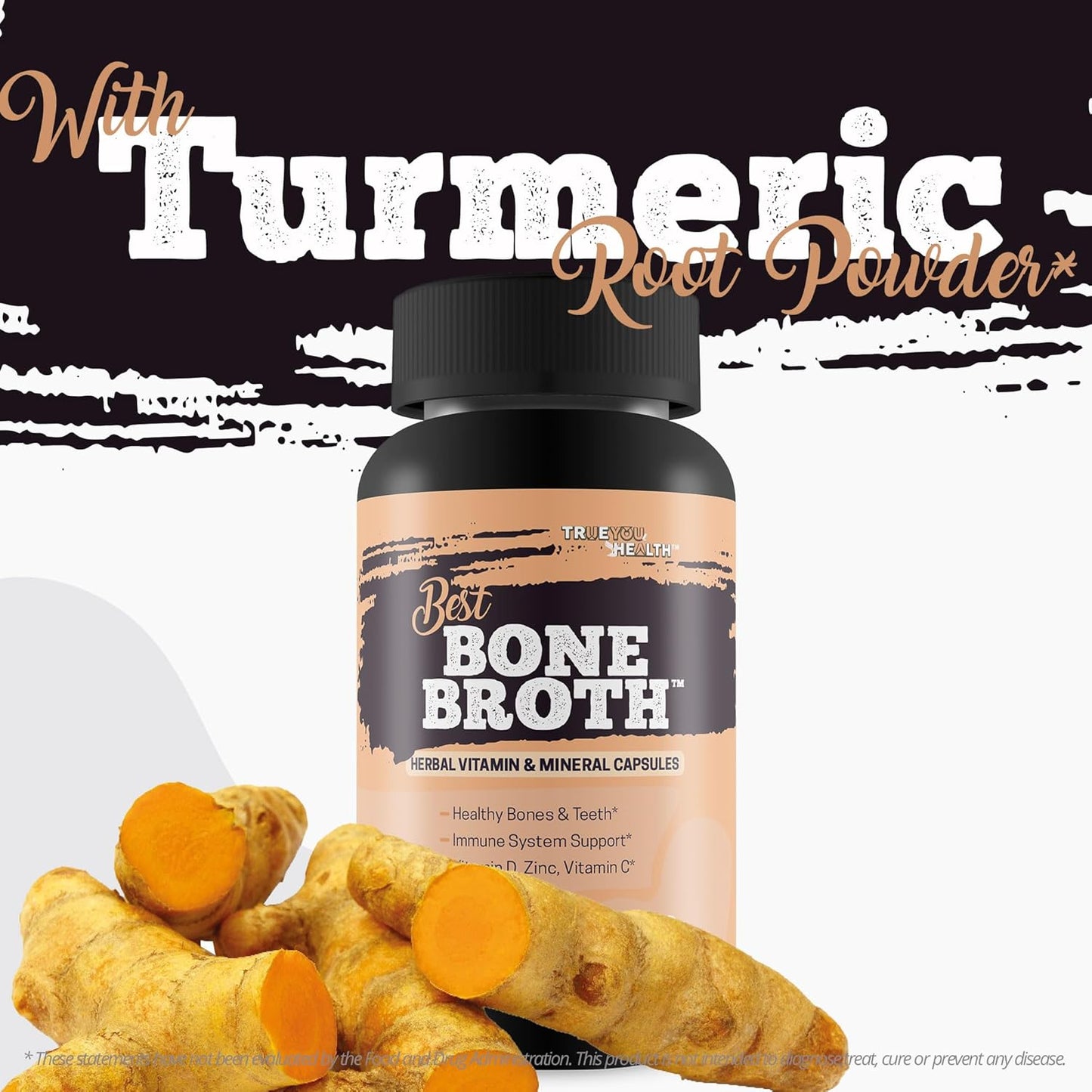 Bone Health & Immunity Supplement Capsules for Men & Women Over 50 - Vitamin D Rich Formula for Strong Bones and Immune System Support