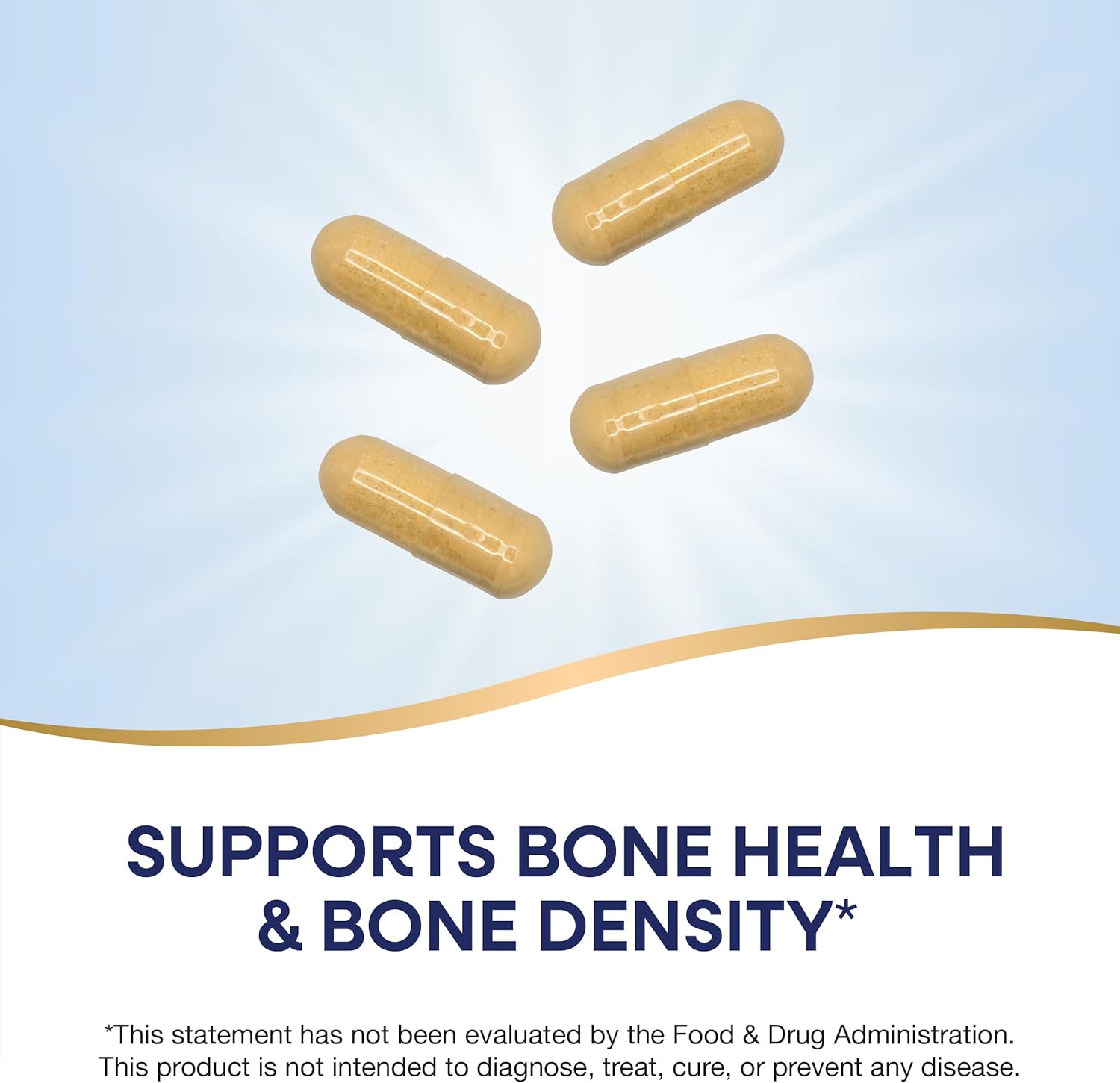 Bone Health Support Supplement with Vitamin D3 - Nature's Way OsteoPrime, 120 Vegetarian Capsules