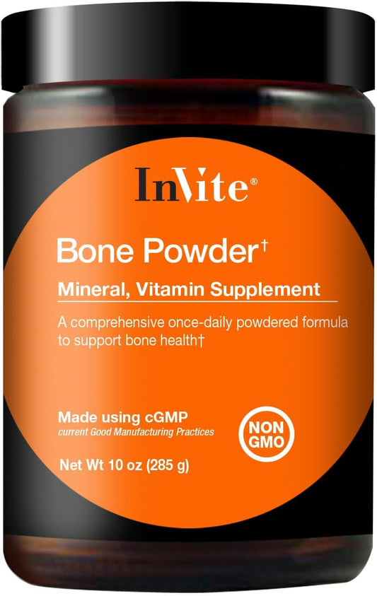 Bone Powder Supplement - Daily Formula for Bone Health - Supports Calcium Absorption - 30 Servings (2-Pack)