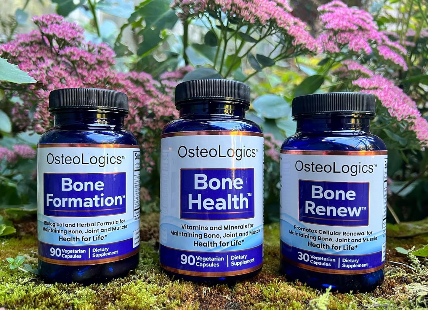 Bone Renew, Health, and Formation Bundle - Resveratrol, Collagen, and Joint Support Supplements - Daily Formula for Enhanced Bone Health