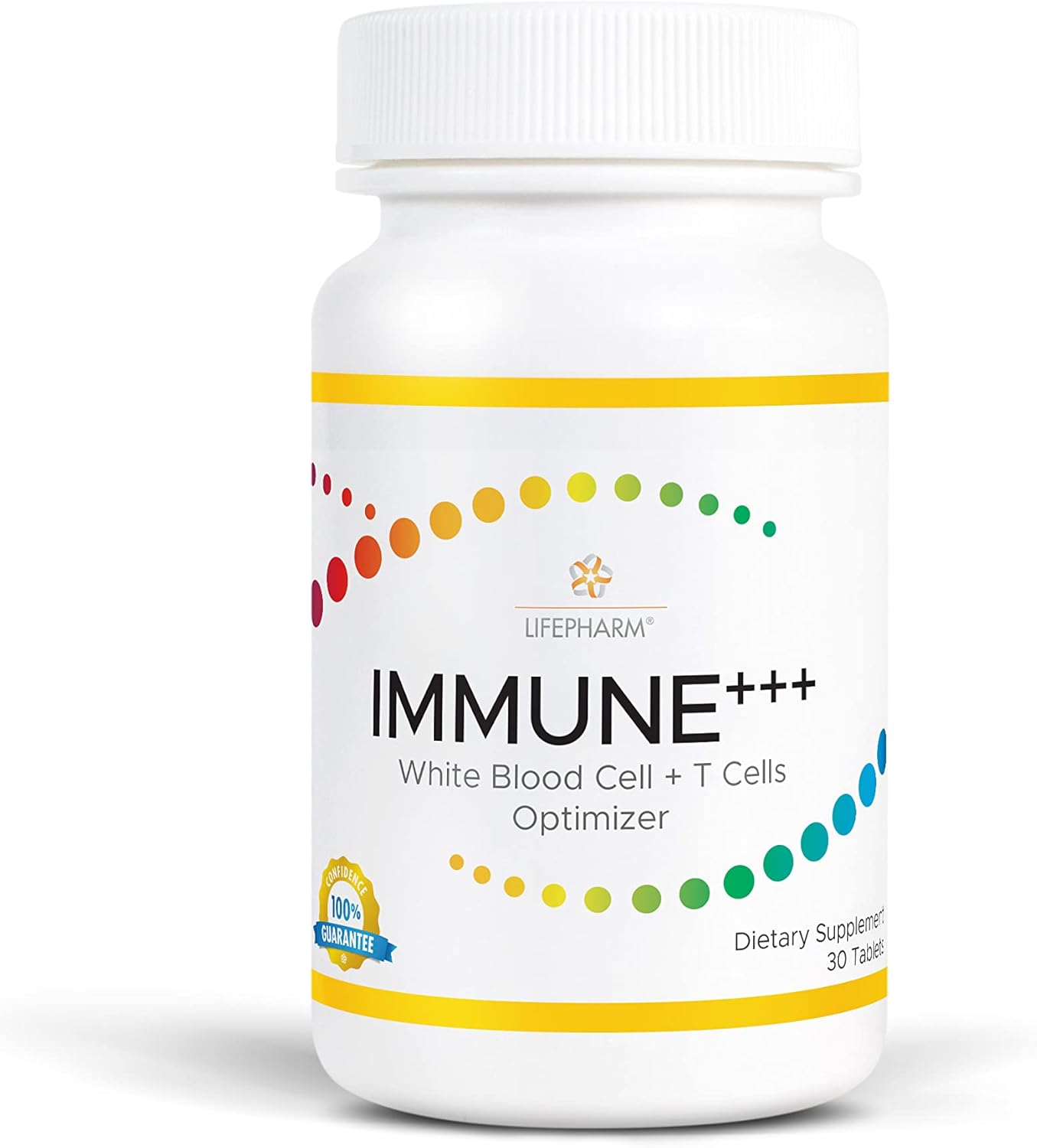 Boost Immunity with Lifepharm IMMUNE+++ Vitamin C Supplement - 500mg - Herbal Blends - Increase White Blood Cells - 30 Tablets