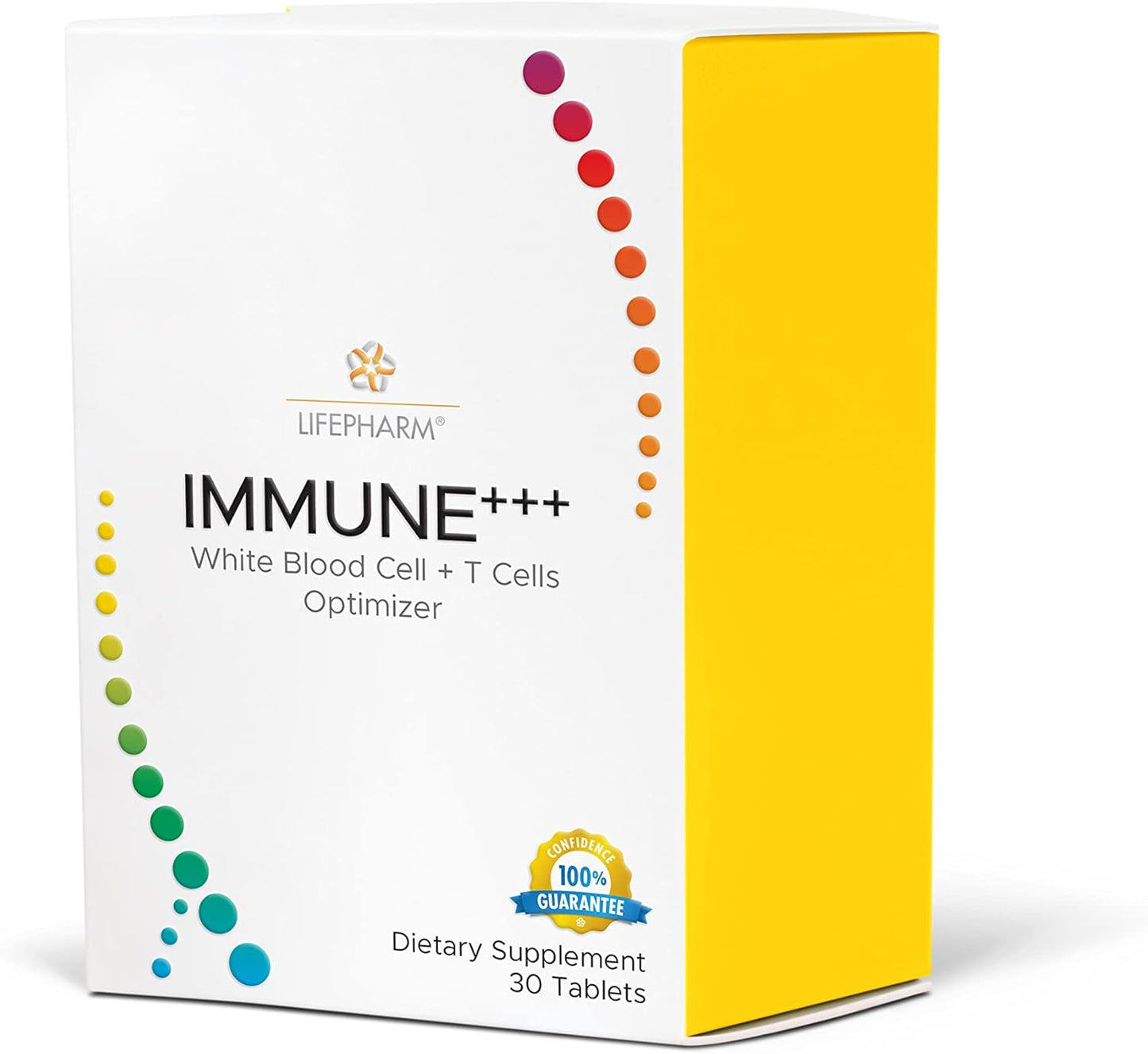 Boost Immunity with Lifepharm IMMUNE+++ Vitamin C Supplement - 500mg - Herbal Blends - Increase White Blood Cells - 30 Tablets