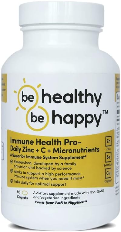 Boost Your Immune System with Immune Health Pro – Daily Zinc, Vitamin C, and Micronutrients for a Healthier, Happier You!
