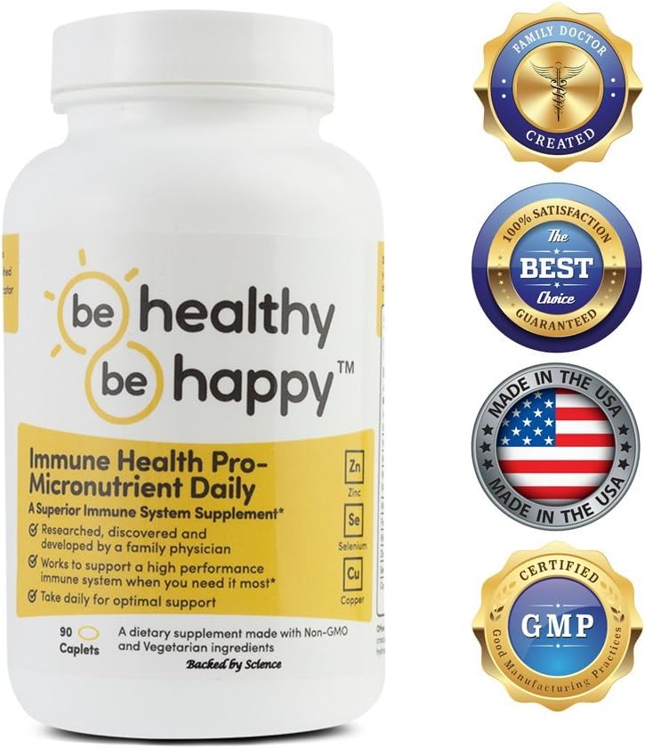 Boost Your Immune System with Immune Health Pro – Daily Zinc, Vitamin C, and Micronutrients for a Healthier, Happier You!