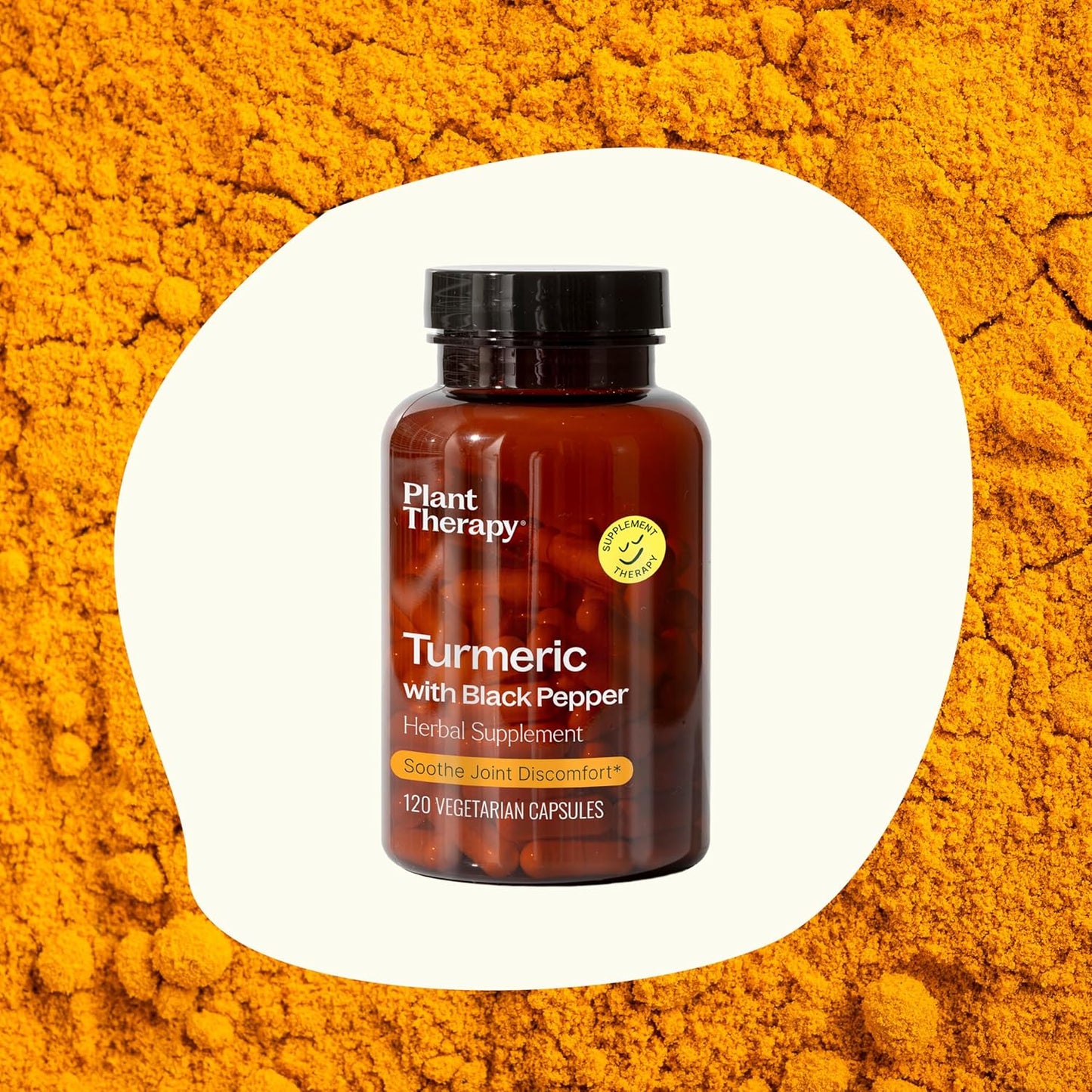 Boswellia & Turmeric Capsules with Black Pepper for Plant Therapy