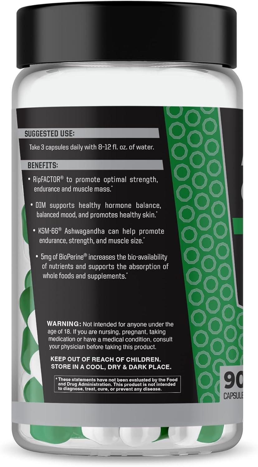 Botanical Anabolic Warfare Project Cuts for Muscle Definition & Body Recomposition - 90 Capsules