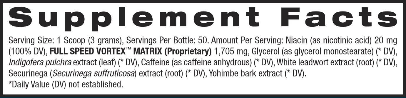 Bpi Sports 1.M.R. Vortex Sour Watermelon Pre-Workout Powder - 5.3 oz Canister