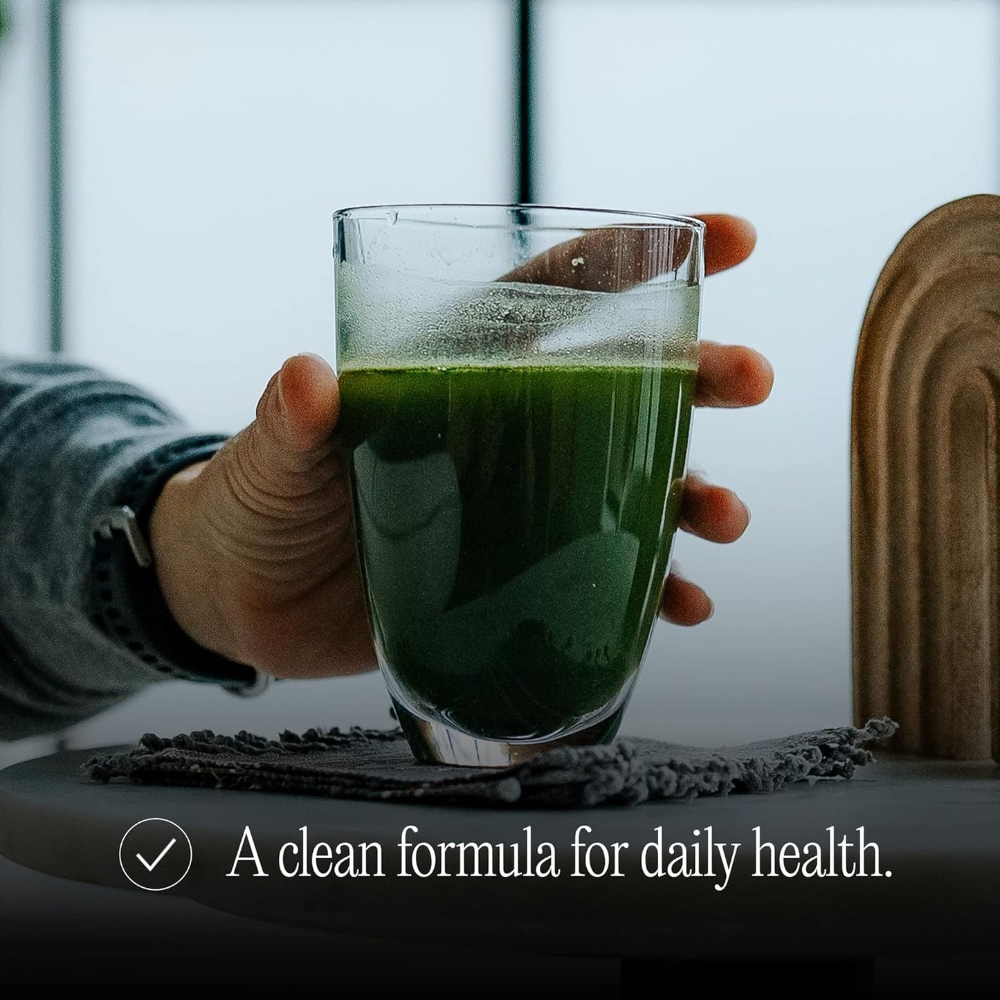 BPN Strong Greens Superfood Powder - Sweet Mint Flavor, 30 Servings, Boosts Digestion, Energy, & Immune System