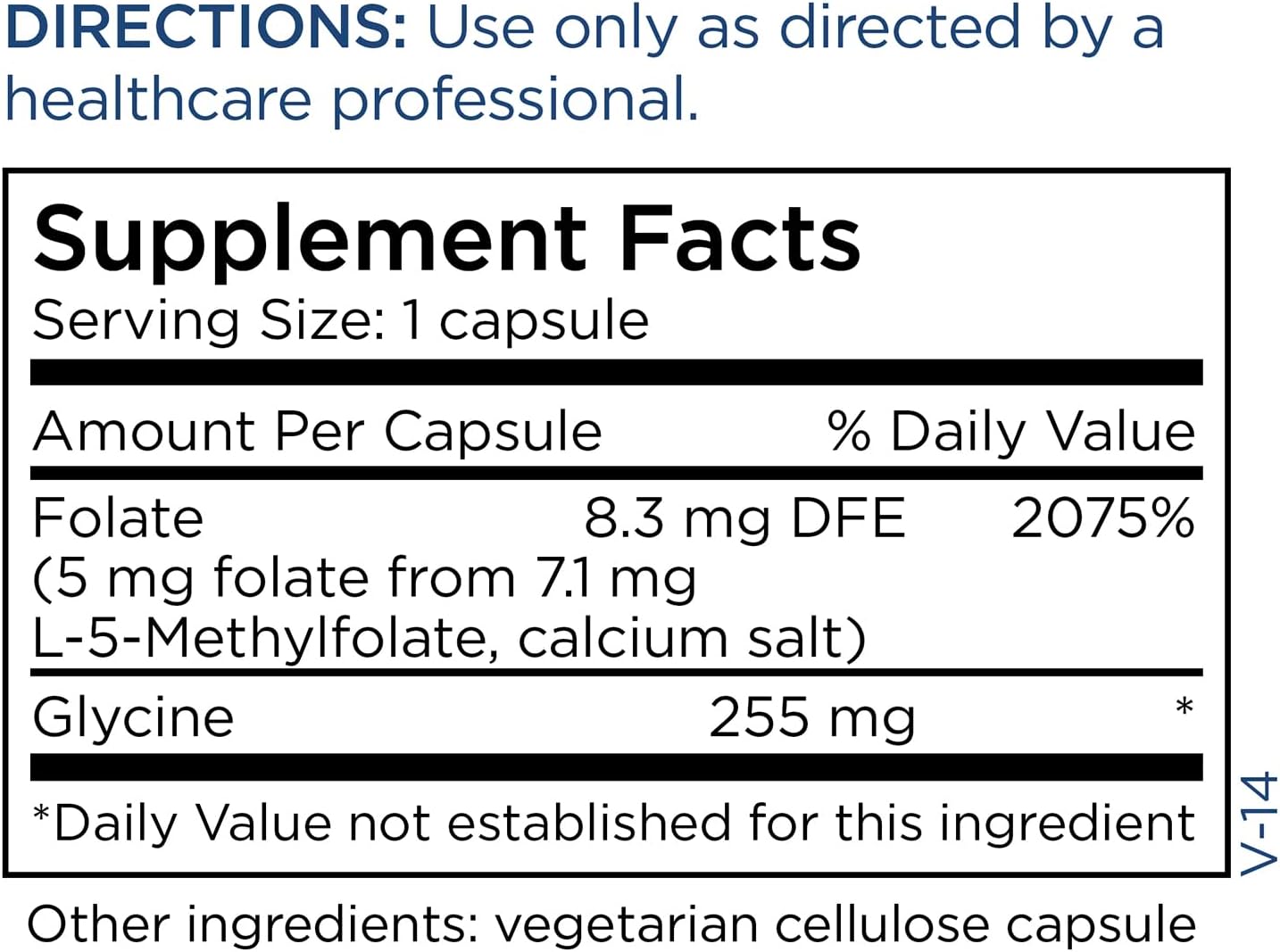 Brain Cell Support with L-Methylfolate 5mg for Memory and Focus - Citicoline, DMAE, Phosphatidylserine, Ginkgo - Methylated Folate (60 Caps)