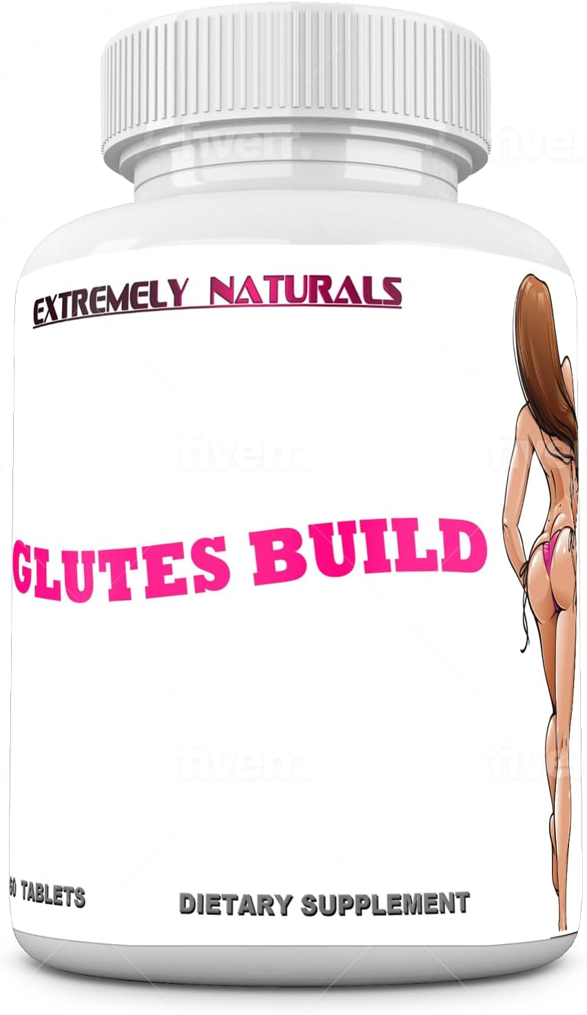 Brazilian Bum Boost Glutes Supplement - Enhance Booty Size with 60 Tablets