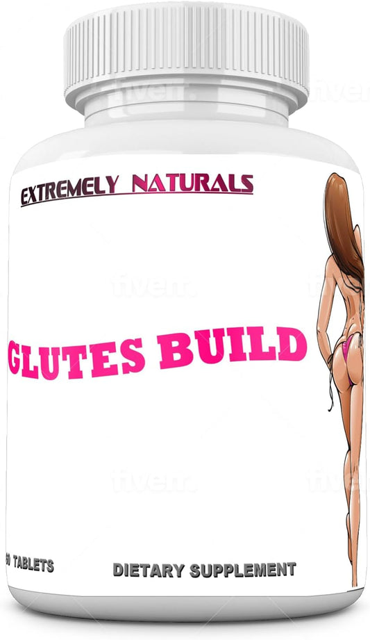 Brazilian Bum Boost Glutes Supplement - Enhance Booty Size with 60 Tablets