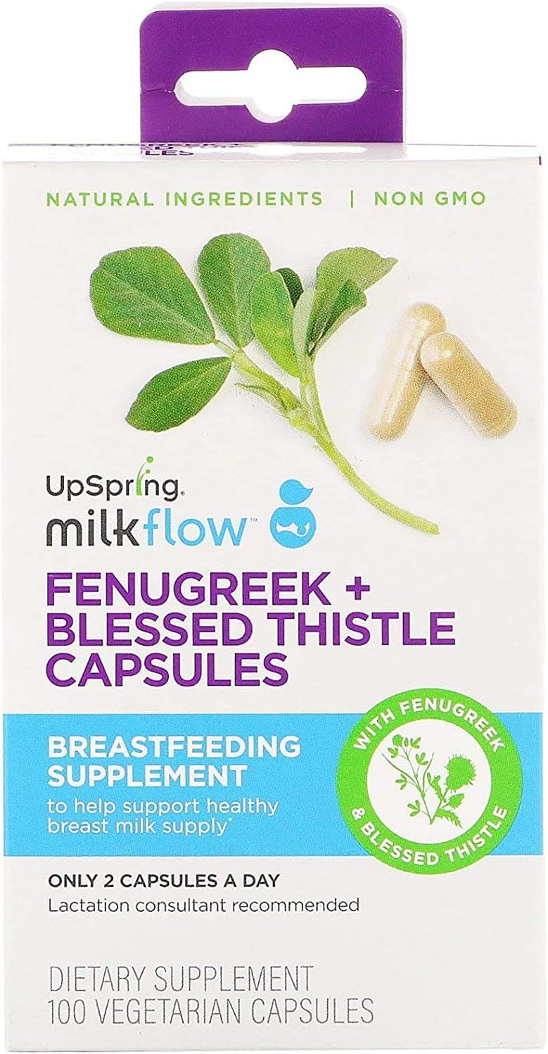 Breastfeeding Support Supplement with Fenugreek & Blessed Thistle Capsules
