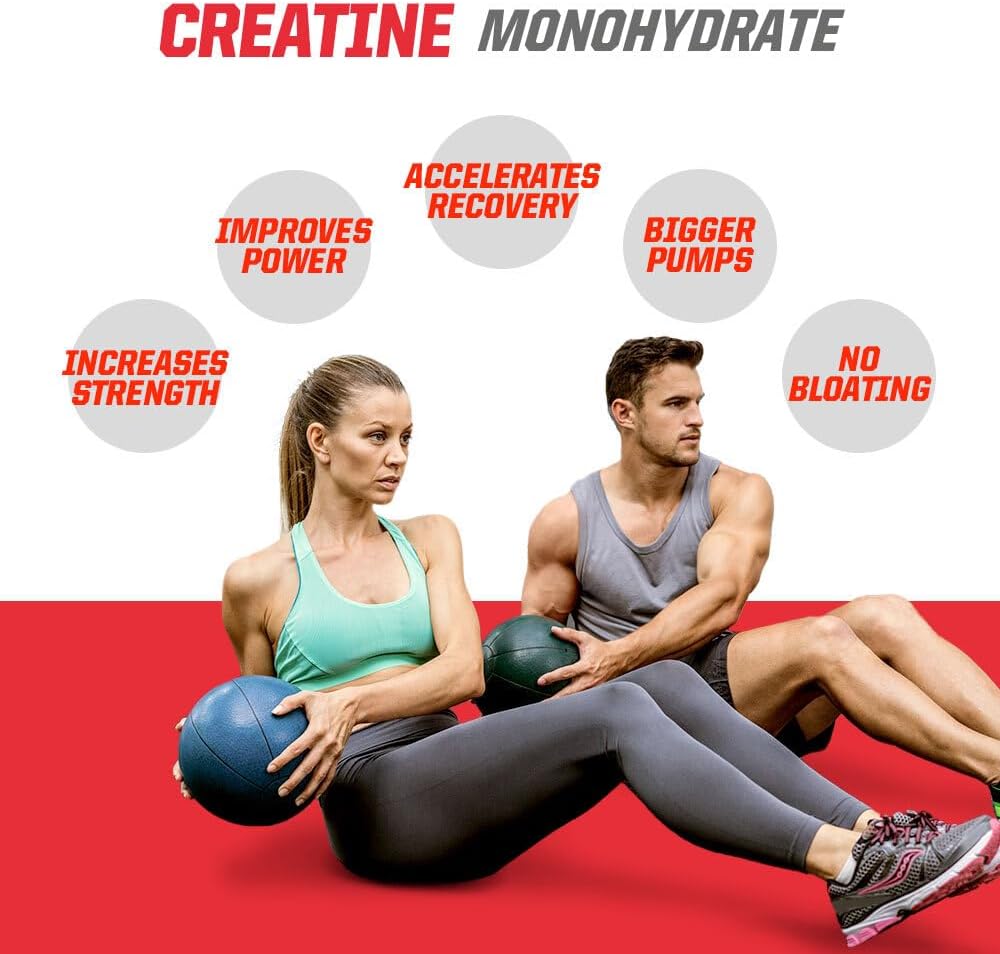 Brian Shaw's Undefined Nutrition Creatine Monohydrate Powder - Unflavored, 60 Servings - Micronized Formula for Enhanced Absorption - Boosts Muscle Energy, Power, and Cognitive Function