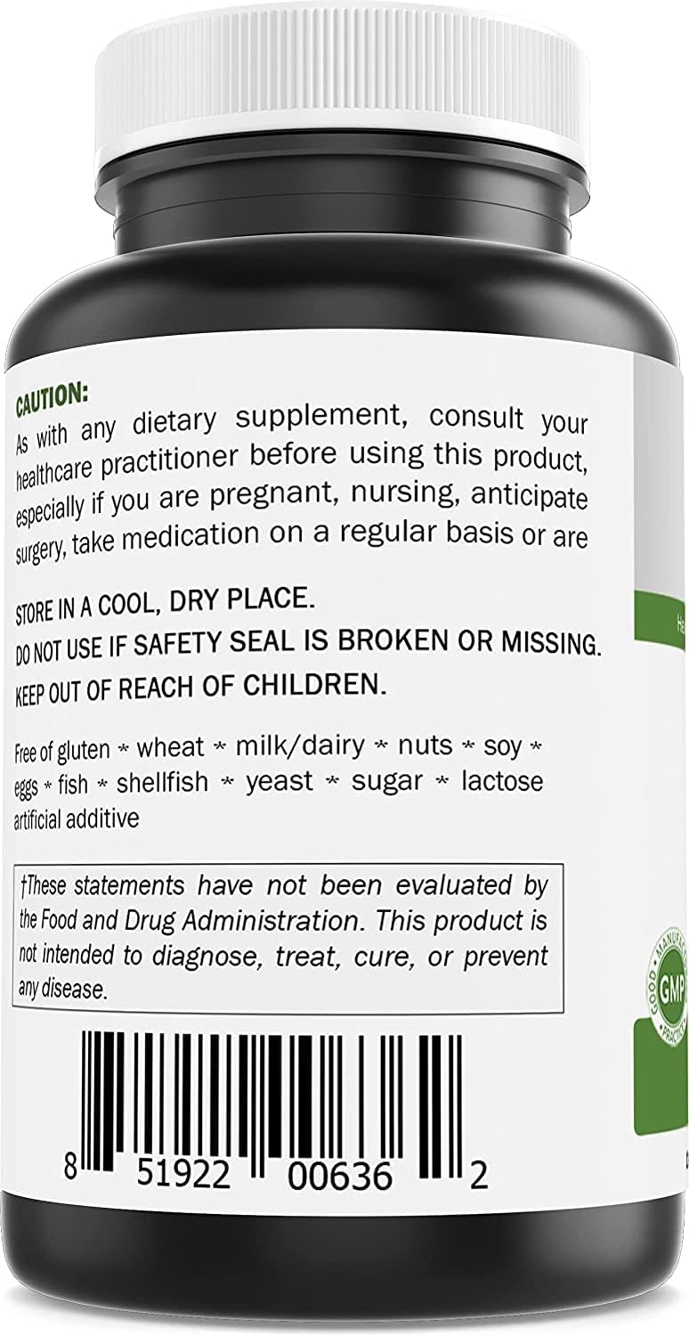 Brieofood Bee Pollen Complex Tablets - 1000 mg, 120 Count - Includes Bee Propolis & Royal Jelly Powder