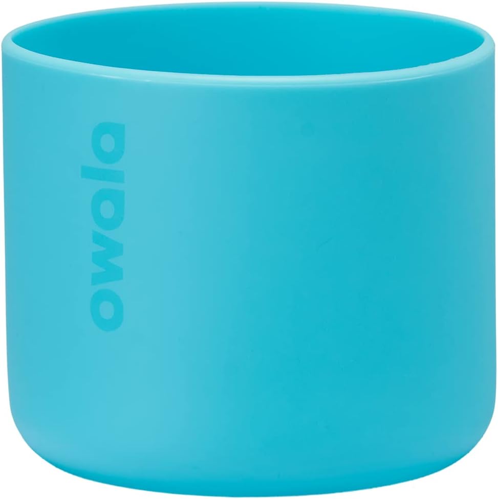 Bright Blue Silicone Sleeve for 24 Oz Stainless Steel Water Bottles - Anti-Slip Protective Boot for Owala FreeSip/Flip Bottles