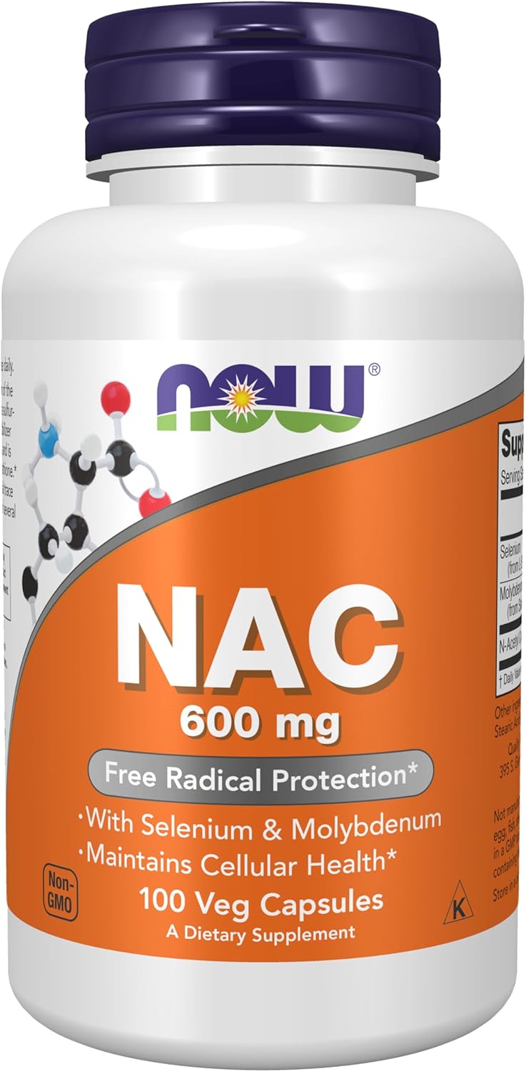 Broan-NuTone NAC 600mg with Selenium, Molybdenum & Quercetin with Bromelain - 160 Veg Capsules