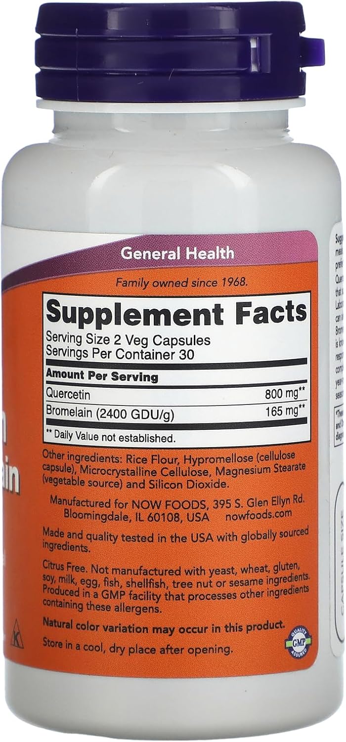 Broan-NuTone NAC 600mg with Selenium, Molybdenum & Quercetin with Bromelain - 160 Veg Capsules