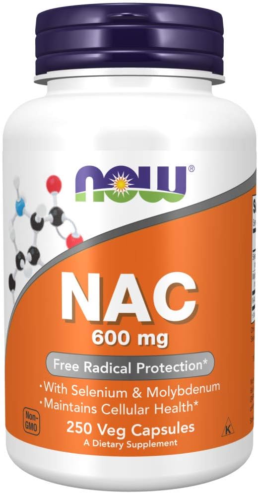 Bromelain 2,400 GDU/g - 500mg Natural Enzyme Capsules + NAC 600mg with Selenium & Molybdenum - 250 Veg Capsules